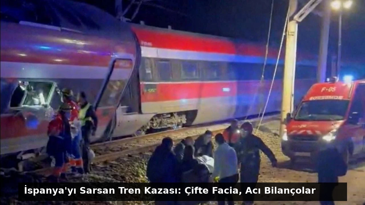 İspanya’yı Sarsan Tren Kazası: Çifte Facia, Acı Bilançolar