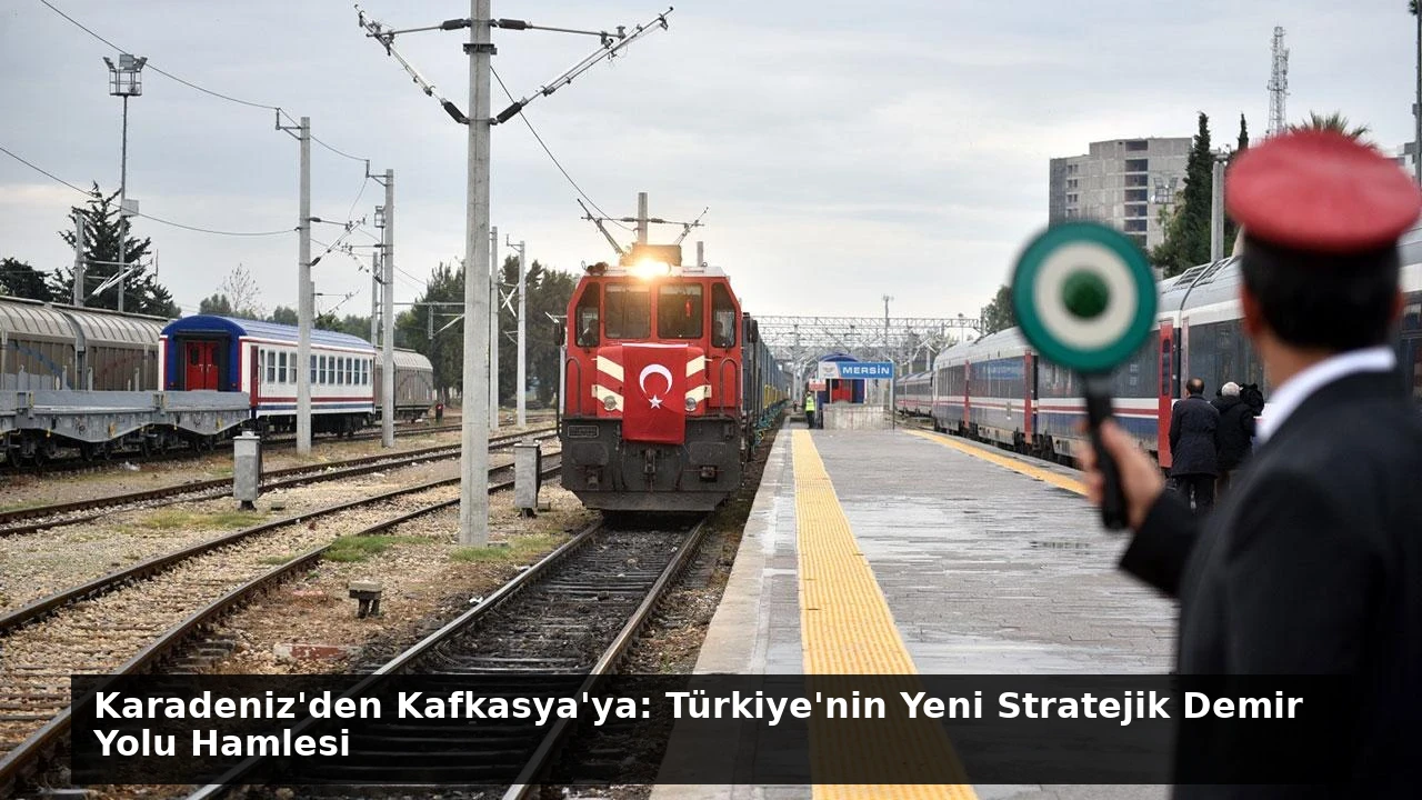 Karadeniz’den Kafkasya’ya: Türkiye’nin Yeni Stratejik Demir Yolu Hamlesi