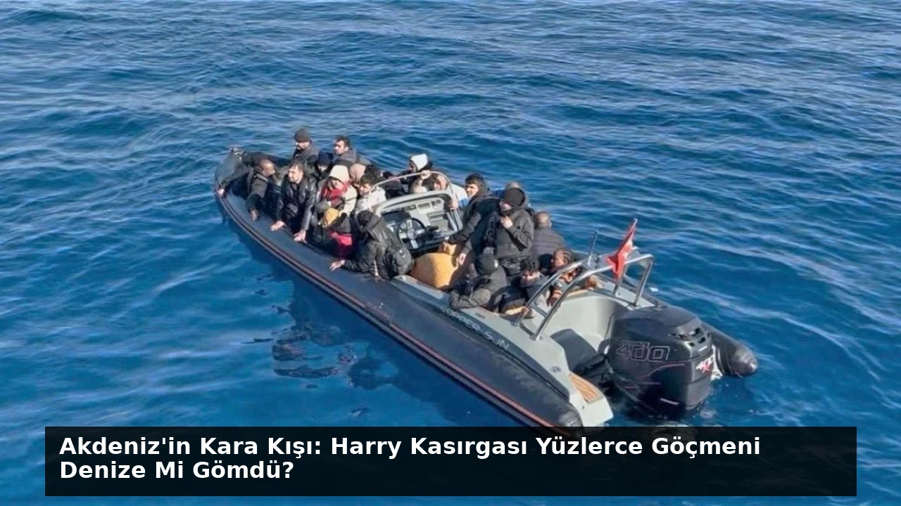 Akdeniz’in Kara Kışı: Harry Kasırgası Yüzlerce Göçmeni Denize Mi Gömdü?