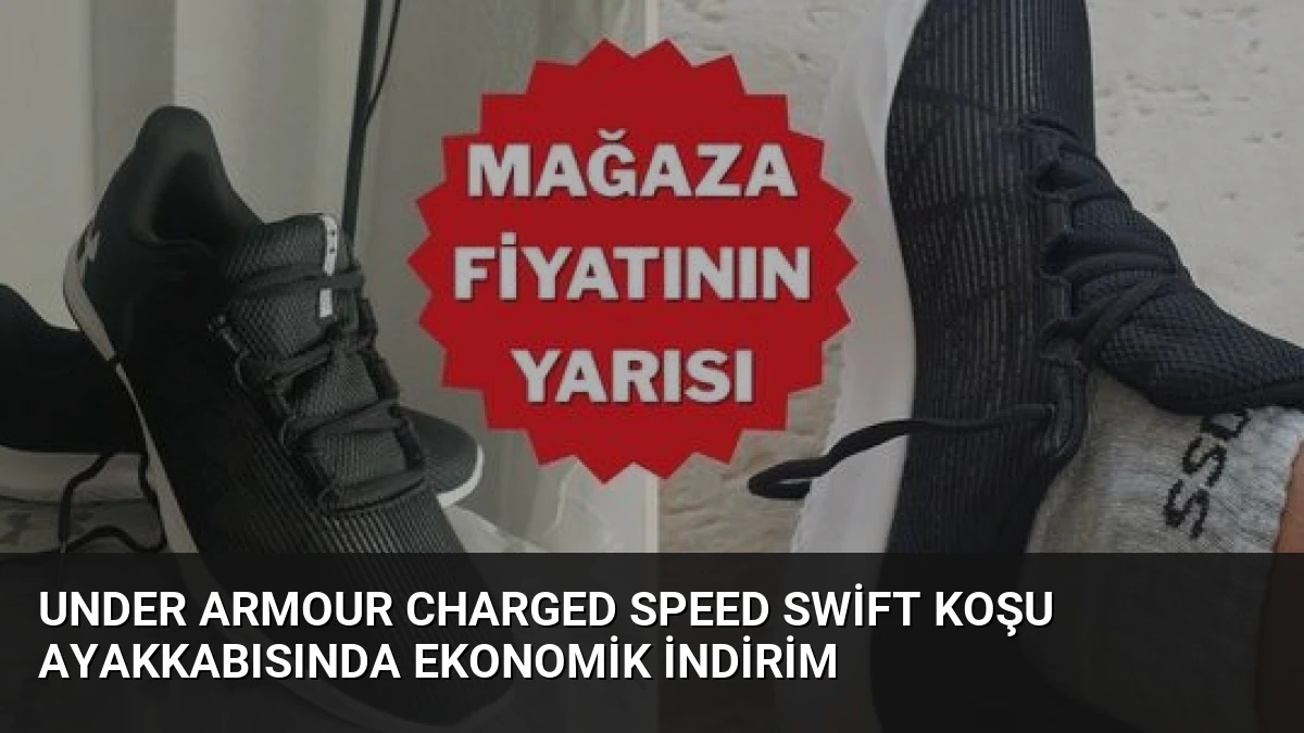 Under Armour Charged Speed Swift Koşu Ayakkabısında Ekonomik İndirim