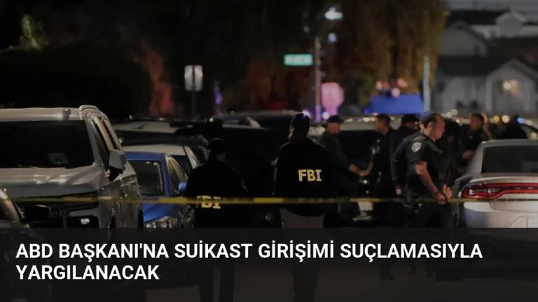 ABD Başkanı’na Suikast Girişimi Suçlamasıyla Yargılanacak