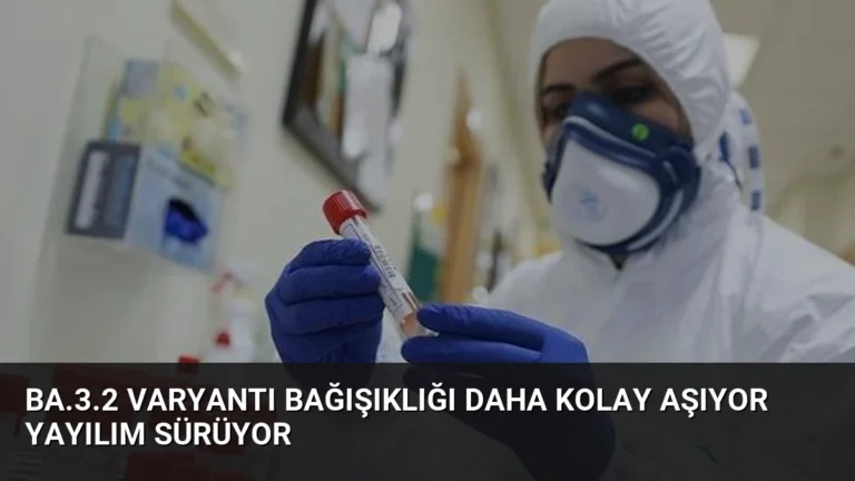 BA.3.2 Varyantı Bağışıklığı Daha Kolay Aşıyor Yayılım Sürüyor