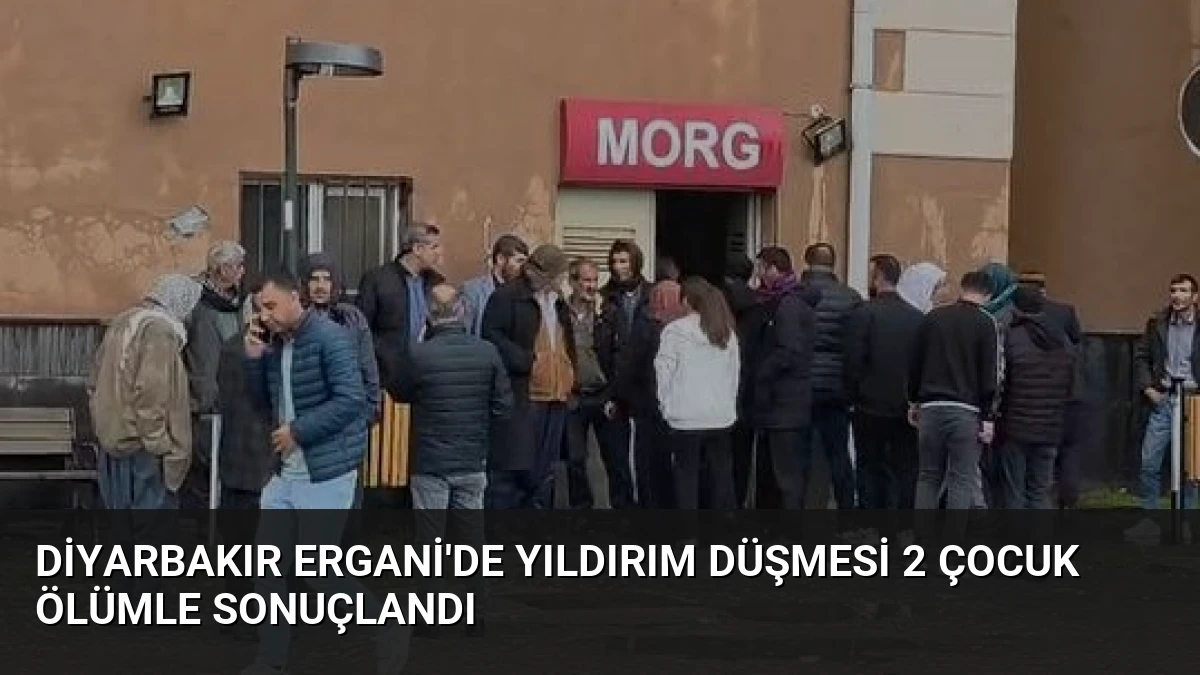 Diyarbakır Ergani’de Yıldırım Düşmesi 2 Çocuk Ölümle Sonuçlandı