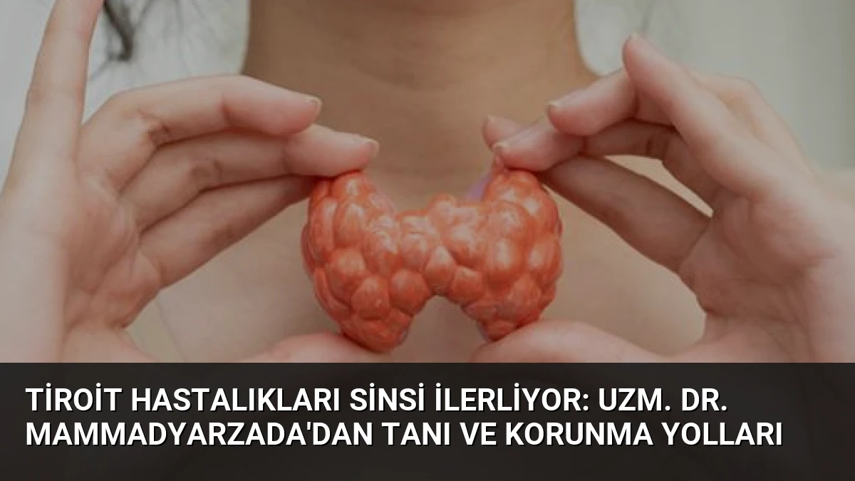Tiroit Hastalıkları Sinsi İlerliyor: Uzm. Dr. Mammadyarzada’dan Tanı ve Korunma Yolları