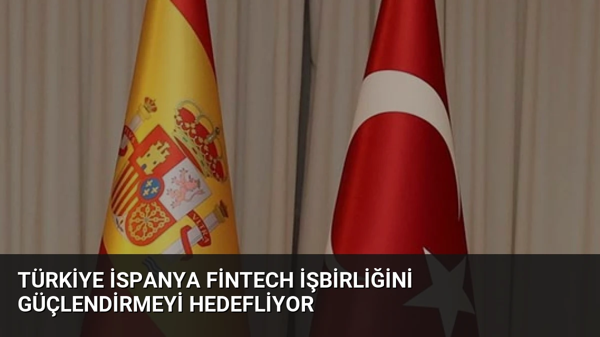 Türkiye İspanya FinTech İşbirliğini Güçlendirmeyi Hedefliyor