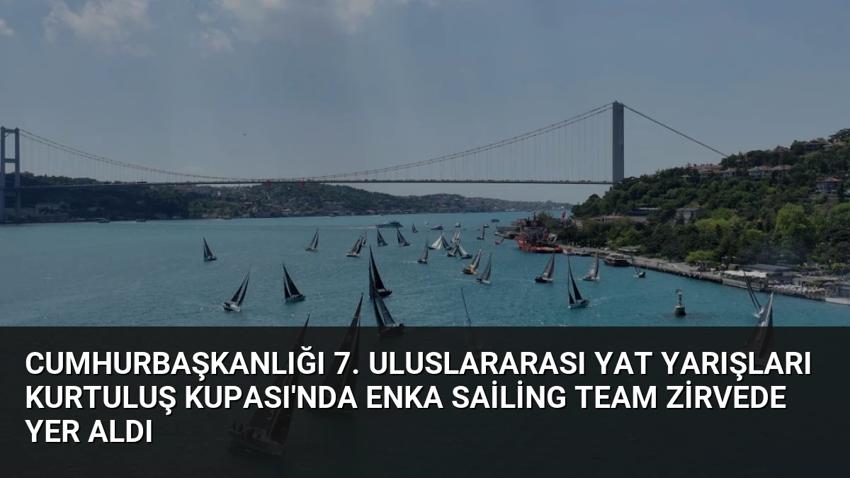 Cumhurbaşkanlığı 7. Uluslararası Yat Yarışları Kurtuluş Kupası’nda ENKA Sailing Team Zirvede Yer Aldı
