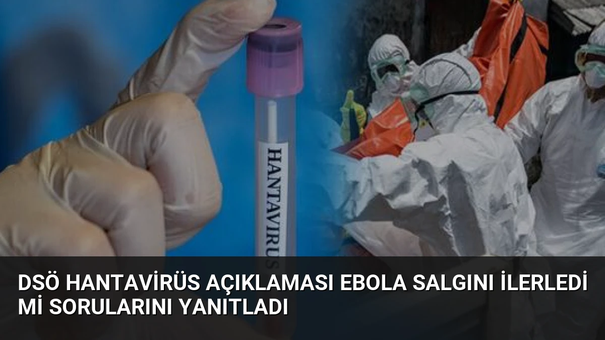 DSÖ Hantavirüs Açıklaması Ebola Salgını İlerledi Mi Sorularını Yanıtladı