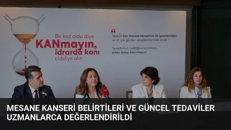 Mesane Kanseri Belirtileri ve Güncel Tedaviler Uzmanlarca Değerlendirildi