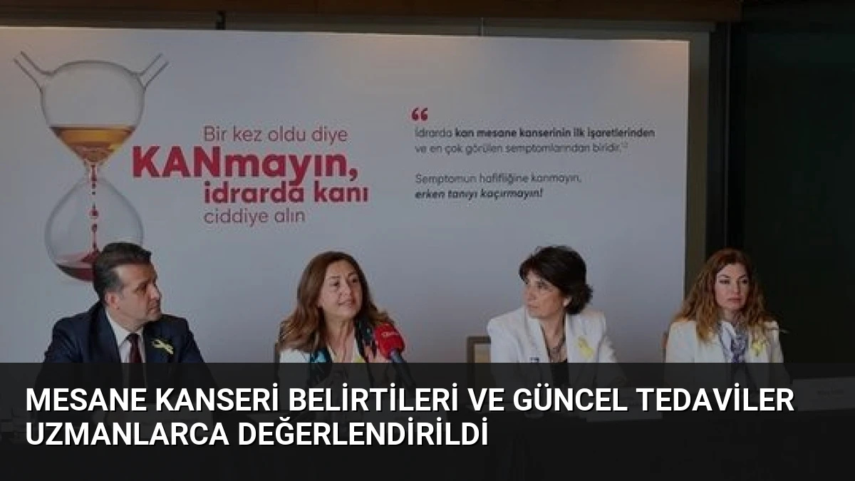 Mesane Kanseri Belirtileri ve Güncel Tedaviler Uzmanlarca Değerlendirildi