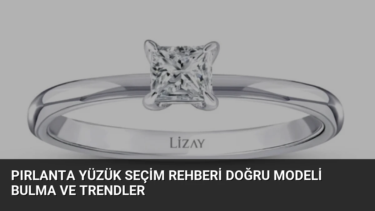 Pırlanta Yüzük Seçim Rehberi Doğru Modeli Bulma ve Trendler