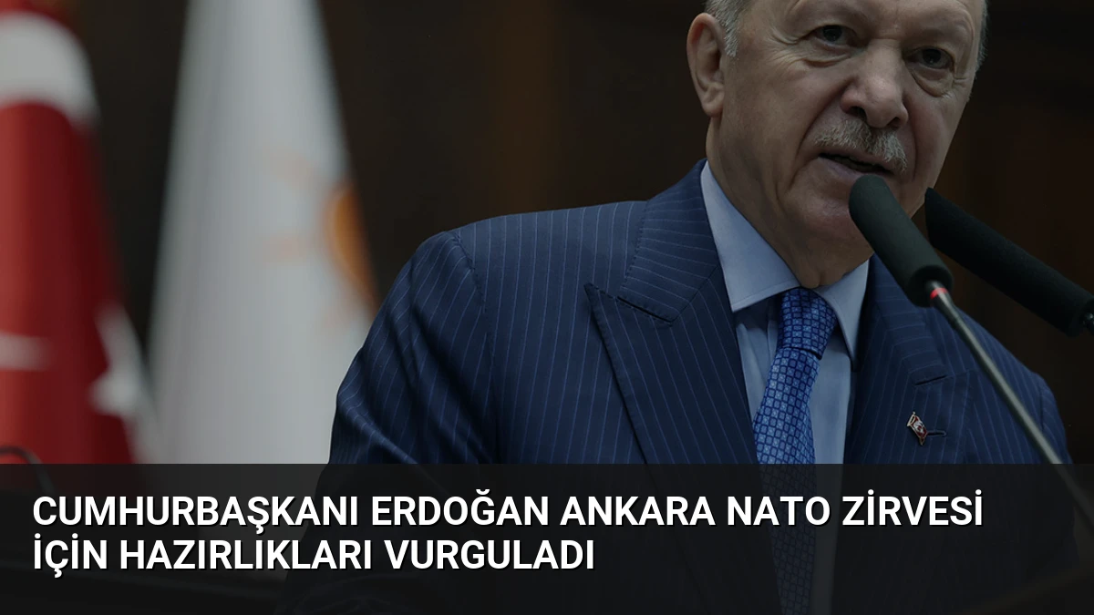 Cumhurbaşkanı Erdoğan Ankara NATO Zirvesi için hazırlıkları vurguladı