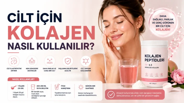 Cilt İçin Kolajen Nasıl Kullanılır?