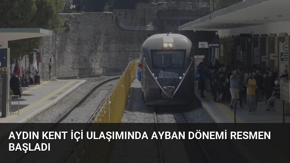 Aydın kent içi ulaşımında AYBAN dönemi resmen başladı