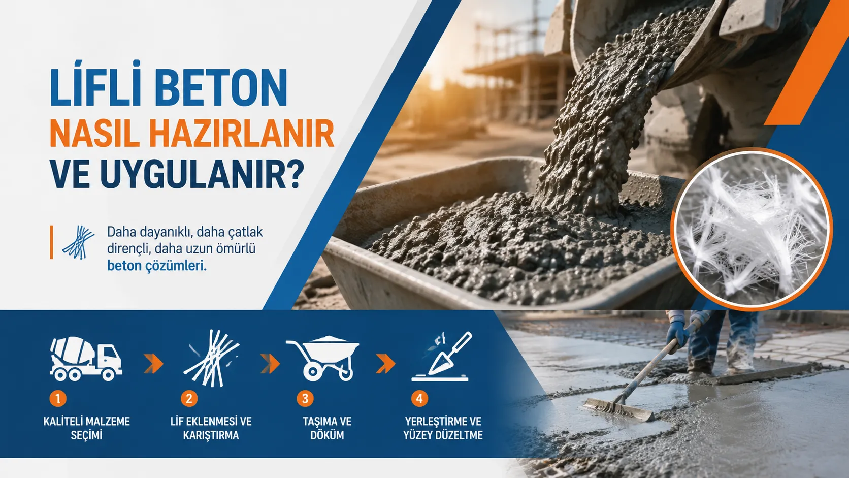 Lifli Beton Nasıl Hazırlanır ve Uygulanır?