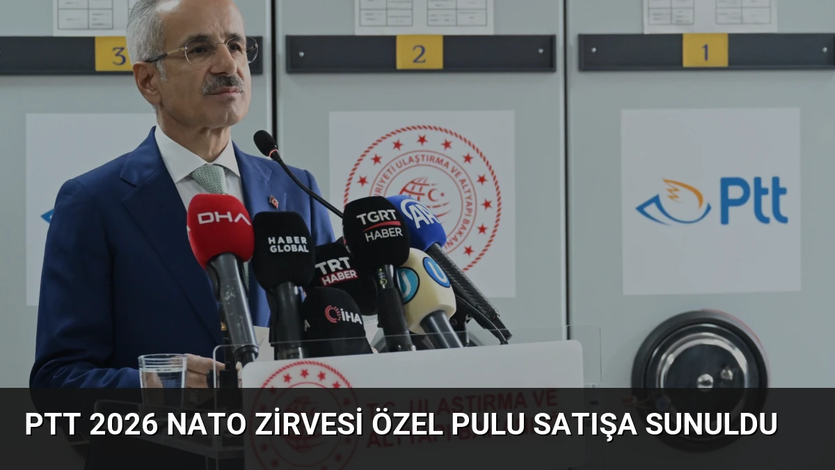 PTT 2026 NATO Zirvesi Özel Pulu Satışa Sunuldu