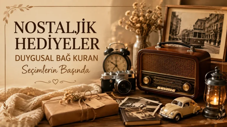 Nostaljik Hediyeler Duygusal Bağ Kuran Seçimlerin Başında