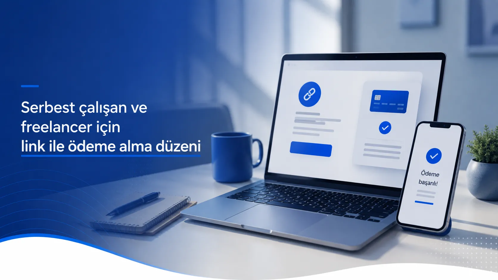 Serbest çalışan ve freelancer için link ile ödeme alma düzeni