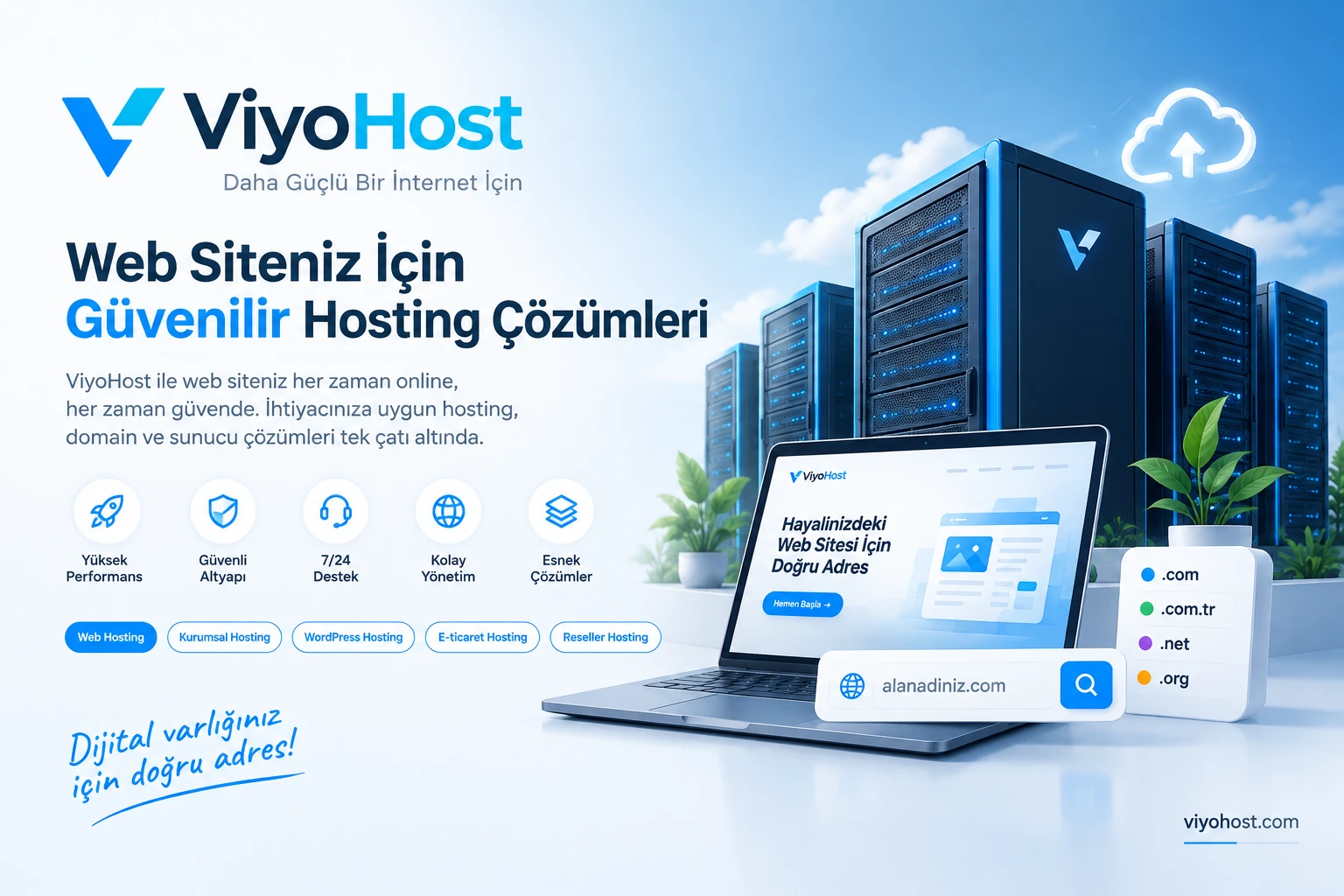 Ajanslar İçin Ölçeklenebilir Çözüm: Kurumsal Reseller Hosting Nedir?