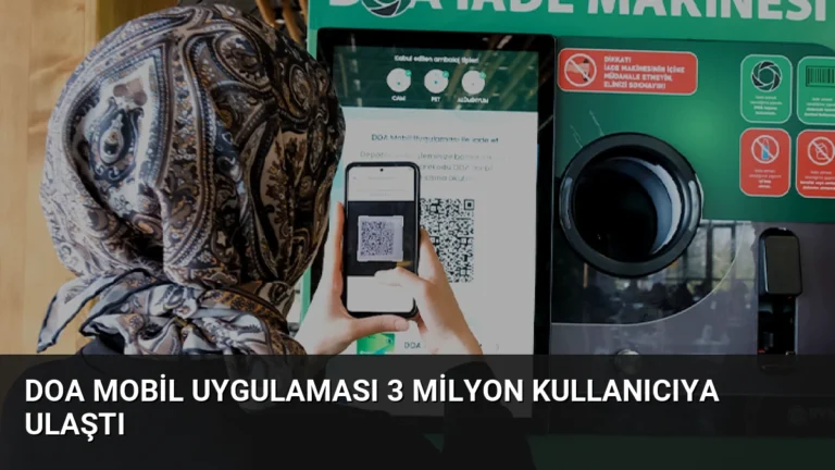 DOA Mobil Uygulaması 3 Milyon Kullanıcıya Ulaştı