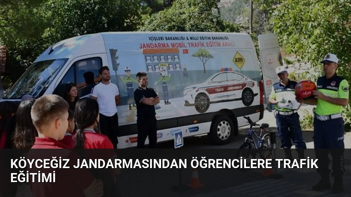 Köyceğiz Jandarmasından Öğrencilere Trafik Eğitimi