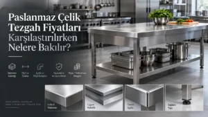 Paslanmaz Çelik Tezgah Fiyatları Karşılaştırılırken Nelere Bakılır?