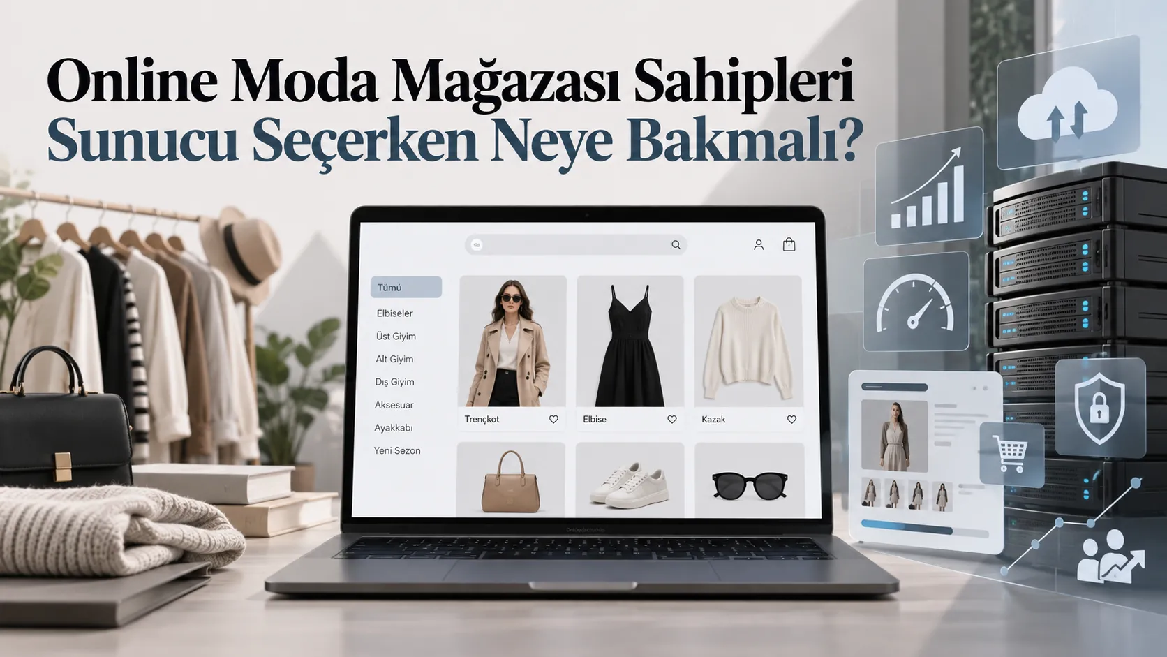 Online Moda Mağazası Sahipleri Sunucu Seçerken Neye Bakmalı?