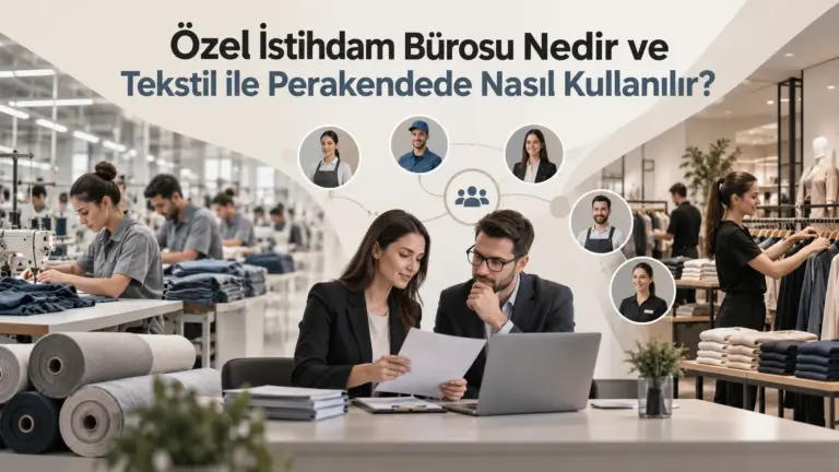 Özel İstihdam Bürosu Nedir ve Tekstil ile Perakendede Nasıl Kullanılır?