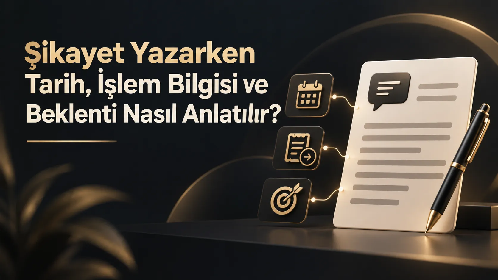 Şikayet Yazarken Tarih, İşlem Bilgisi ve Beklenti Nasıl Anlatılır?
