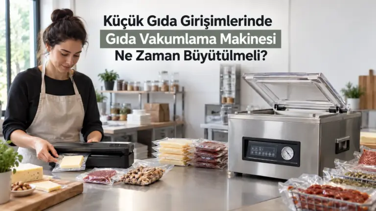 Küçük Gıda Girişimlerinde Gıda Vakumlama Makinesi Ne Zaman Büyütülmeli?