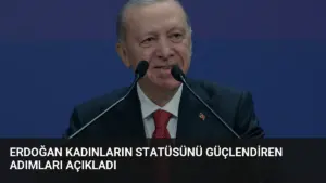 Erdoğan Kadınların Statüsünü Güçlendiren Adımları Açıkladı