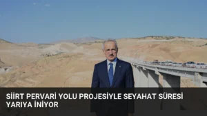 Siirt Pervari Yolu Projesiyle Seyahat Süresi Yarıya İniyor